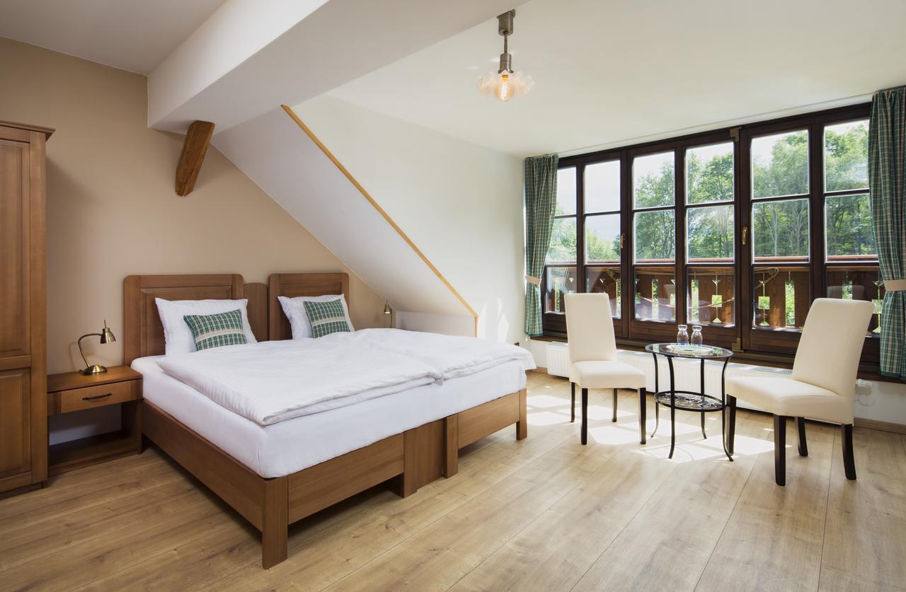 Wellness Hotel Florian Ceske Zleby Stožec 외부 사진